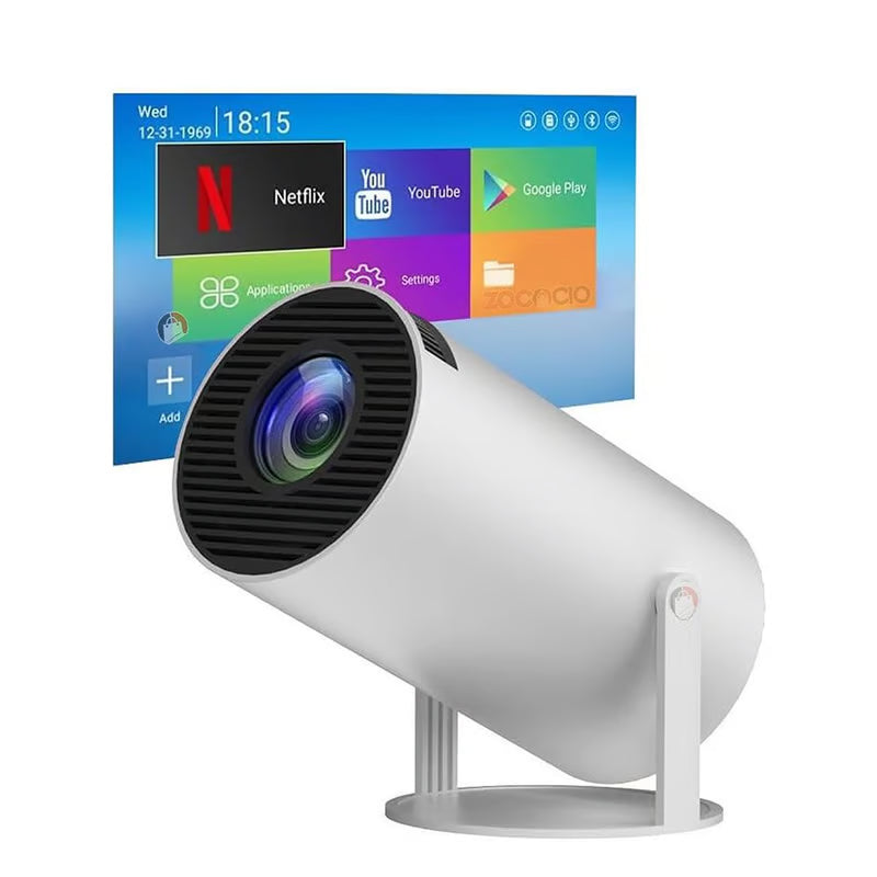 🎬 Tu cine en casa con el Proyector HY300 Full HD